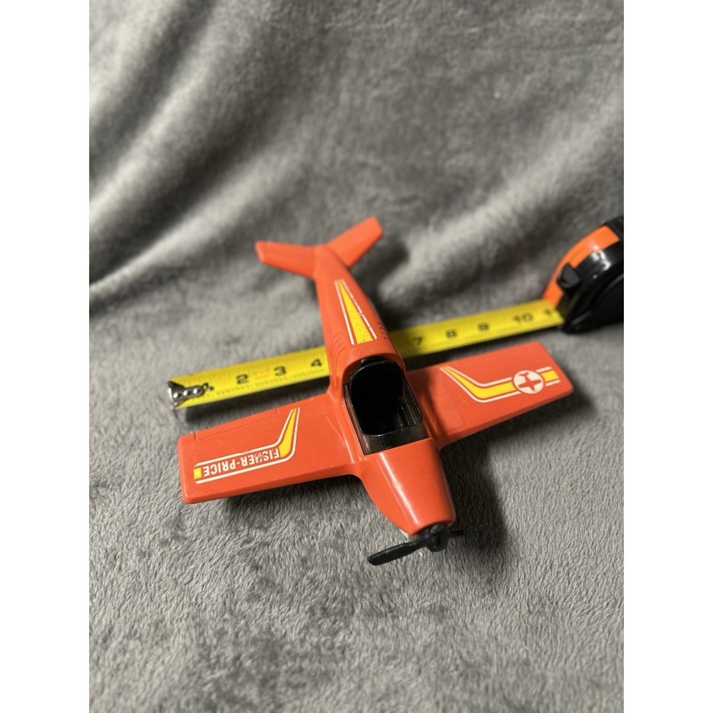 1974 Fisher-Price Toy Airplane Plane 306 Vintage